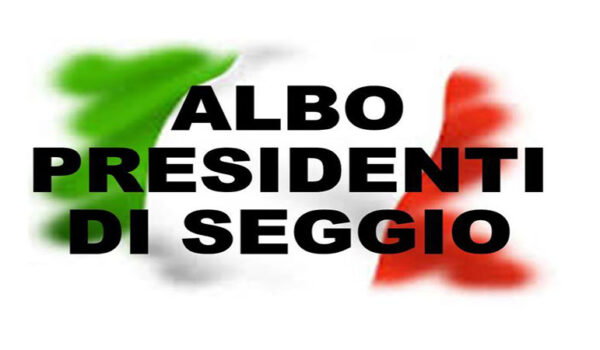 AGGIORNAMENTO ALBO PRESIDENTE DI SEGGIO