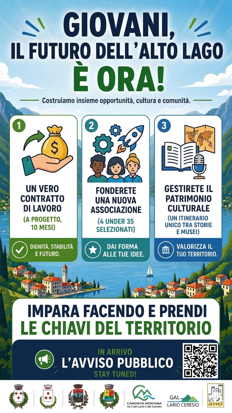 OPPORTUNITÁ PER GIOVANI DEL TERRITORIO UNDER 35